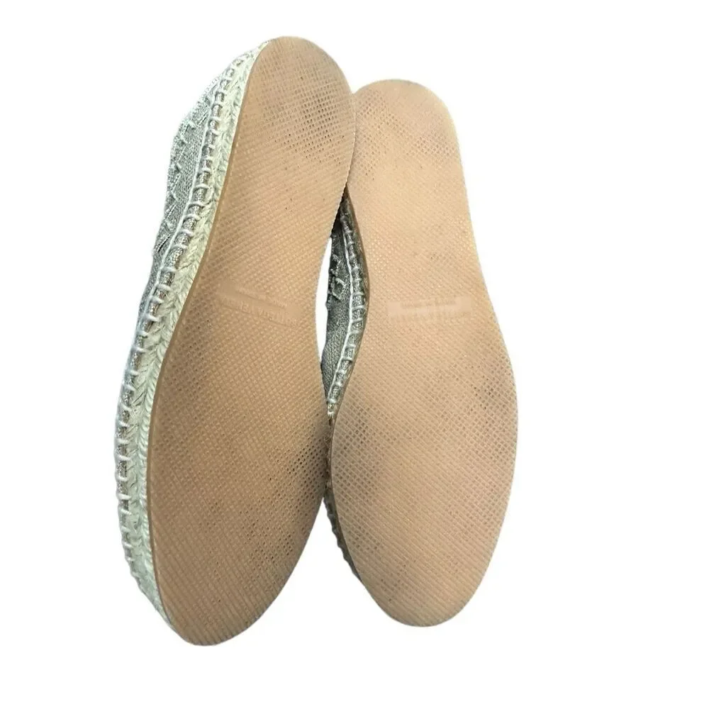 Bottega Veneta Women's Woven Leather Espadrille Flats